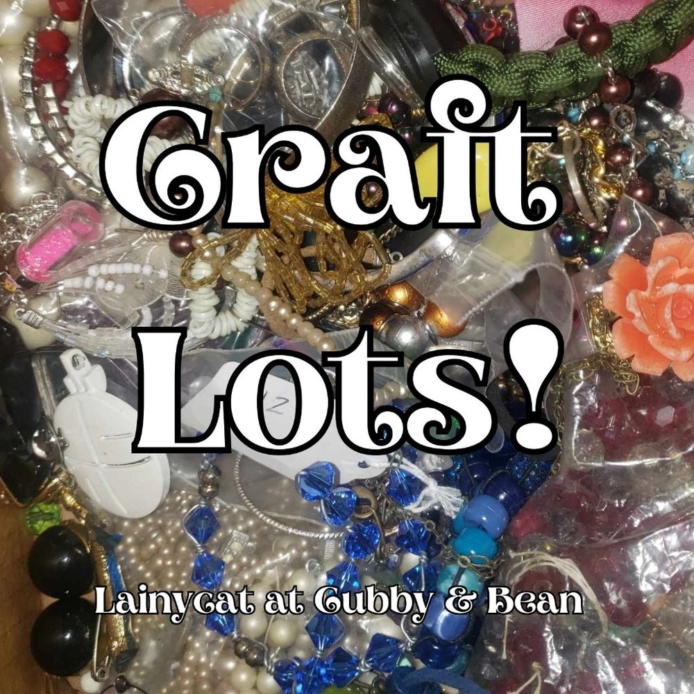 Craft Jewelry Lot Box for Upcycle and Repair 5lbs
